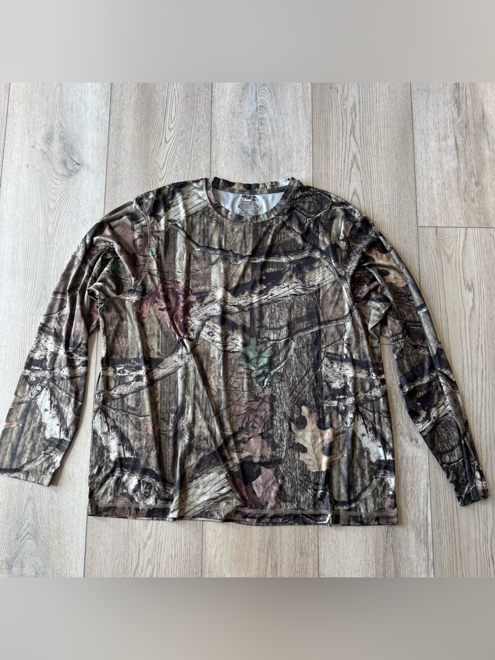 Mossy Oak Break Up Infinity Men’s Hunting Camo Long Sleeve Shirt 2XL